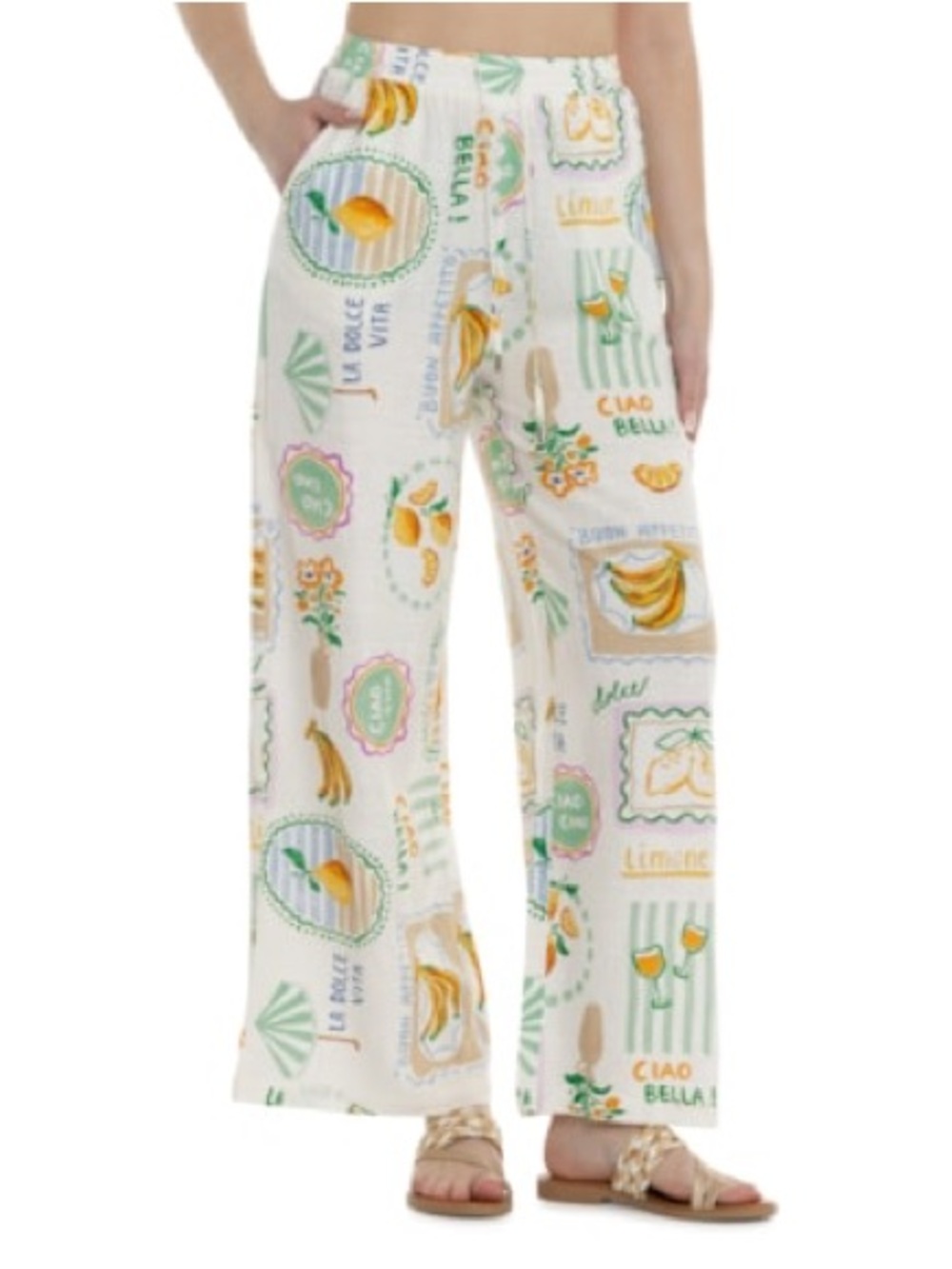 Beach coverup pants